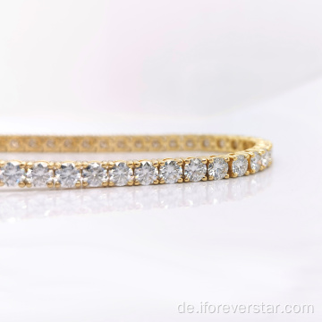 Moissanite Tennis Armband 925 Silber